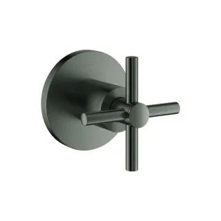Grohe Atrio UP-Ventil 29396AL0 Oberbau, mit Kreuzgriff, hard graphite gebürstet