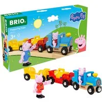 BRIO® Spielzeug-Eisenbahn BRIO® WORLD, Peppa Wutz Zug, (6-tlg)