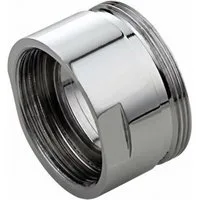 HAC24 Anschlussstück Adapter M28X1 Außengewinde auf M24X1 Innengewinde Reduzierstück, (1-tlg), für gängige Wannenarmaturen