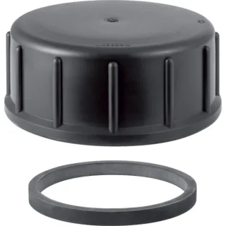 Geberit Verschlusskappe PE DN100 passend zu Reinigungsrohr 367781161