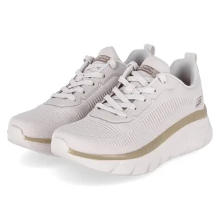 Skechers Low Sneaker BOBS B FLEX HI FLYING HI - Gr. 37 - Weiß - Textil