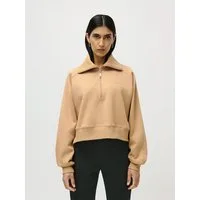 LeGer Sweatshirt Meret, LeGer by Lena Gercke cropped, mit Stehkragen
