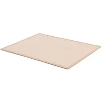 Juskys Puzzlematte Maila, Krabbeldecke, 180x120 cm, rutschfest, flauschiger Bezug