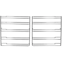 easyPART Montagezubehör Backofen wie EUROPART 10095391 Haltegitter Set links rechts, Backofen / Herd