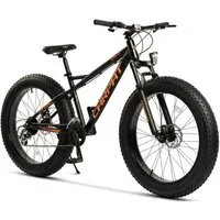 CARPAT SPORT Fatbike 26 Zoll 4.0 Mountainbike MTB für Herren Damen und Jungen, 16 Gang Shimano Altus Schaltwerk, Kettenschaltung, Jugendfahrrad, Hardtail Fahrrad mechanische scheibenbremse