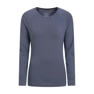 Mountain Warehouse - Oberteil Schnelltrockend für Damen Langärmlig (Dunkelgrau)