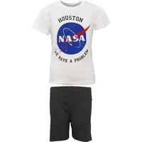 NASA Schlafanzug NASA Space Center Jugend Jungen kurzarm Pyjama (Packung) Gr. 134 bis 164