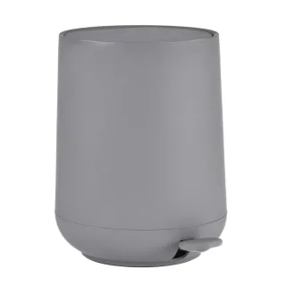 Bad-Pedaleimer Nova 5l 23x29cm | Zone Denmark Matt Soft-Touch grey Kosmetikeimer Treteimer mit Soft-Motion Deckel für Badezimmer und WC.