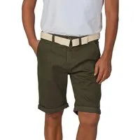 riverso Chinoshorts Herren Shorts RIVHenry Regular Fit Bermudashorts mit Gürtel