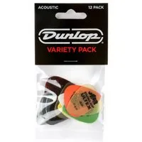 Dunlop Plektrum, PVP112 Acoustic Pick Variety Pack - Plektren Set