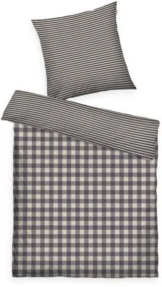 TOM TAILOR HOME Bettwäsche "CLASSIC CHECK in Gr. 135x200cm oder 155x220cm" 2 Stk. new bedroom, gewebtes Label