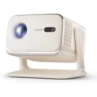 Aurzen Smart Projektor mit Google TV, 4K Unterstützt Beamer (1000:1, Native 1920x1080 px, 500 ANSI lm, Echtzeit-Autofokus und Trapezkorrektur)