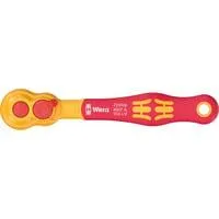8007 A VDE Zyklop Knarre, 1/4" rot/gelb, Knarre mit Umschalthebel