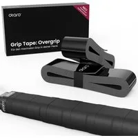Otaro Tennisschläger Griffband Overgrip Griptape super Halt auch für schwitzige Hände, (2-tlg., Für maximalen Grip beim Spiel, Auch bei langen und intensiven Matches, Ideal auch für schwitzige Hände, 100% Plastikfrei verpackt), Sehr fester Halt in de