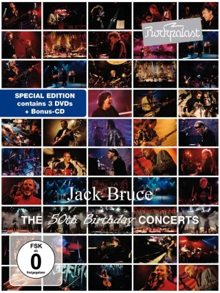 Jack Bruce - Rockpalast - The 50th Birthday Concerts [3 DVDs+CD]