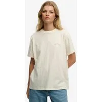 Superdry T-Shirt ESSENTIAL LOGO LOOSE TEE mit Rundhalsausschnitt, ohne Verschluss, Relaxed Fit, Kurzarm