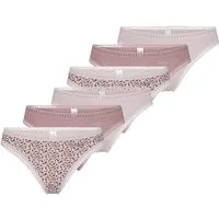 sloggi T-String 6er Pack GO Crush (Spar-Set) String - Baumwolle - Atmungsaktiv - Komfortabel und atmungsaktiv