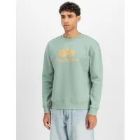 Alpha Industries Sweatshirt Basic Sweater Baumwollmischung, regular fit