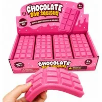 Candy & Bar Greifling Squishy Schokoladentafel – Anti-Stress Fidget Toy zum Quetschen