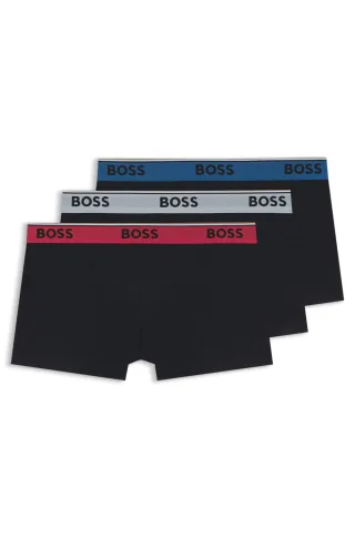 BOSS Menswear Black - Trunk 3P Power Black - Gr. - XXL