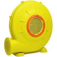 FIVMEN Luftpumpe Luftgebläse Elektrische Hüpfburg Gebläse Tragbar Gebläsepumpe (350W/450W/750W), für Hüpfmatratze, Wasserrutsche, Aufblasbare pumpen mit Griff, Boden