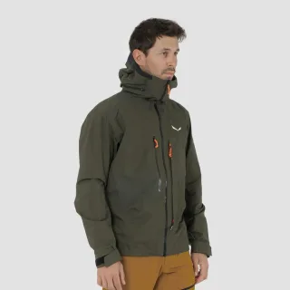 SALEWA - Sella 3 Layers Powertex Hardshell Jacke Herren - Grün (Gr.46)