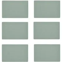 Zeller Present Platzset, (Set, 6-St), Kunstleder, metallic, 30x45 cm