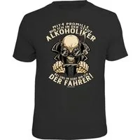 RAHMENLOS® T-Shirt für echte Dorfkinder: ...bei uns im Dorf bin ich der Fahrer!