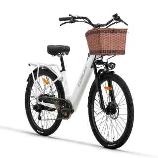 [EU Direct] CYSUM X-city Electric Bike 48V 10.4Ah Battery 250W Motor Top Speed 25KM/H 26inches Tires 80KM Max Mileage 12