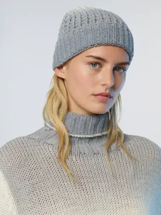 North Sails Beanie Verblasste Alpakawolle