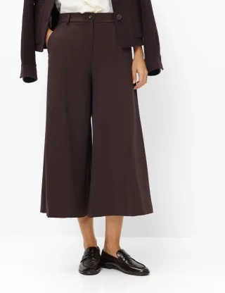 Brax Damen Hose Style MELLI S BRUNETTE, dunkelbraun, Gr. 38K