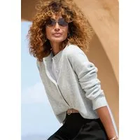 LASCANA Strickjacke aus kuschelweichem Strick