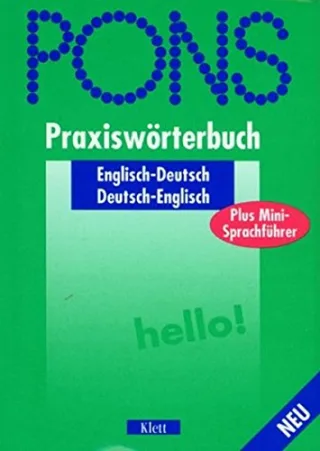 PONS Praxiswörterbuch plus Englisch