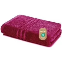 Lavea Saunatuch Set Saunahandtuch 80x200 cm Elena Frottee, Sauna-Handtücher, 100% Baumwolle (Set, 1-St), 500 g/m² Frottier, weich & saugstark, pflegeleicht