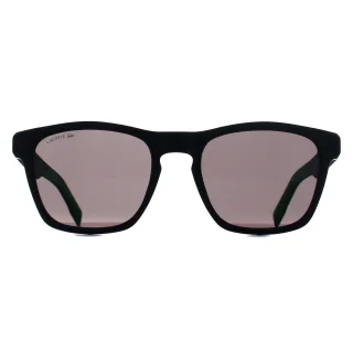 Lacoste L6018S 002 matte schwarze graue Sonnenbrille