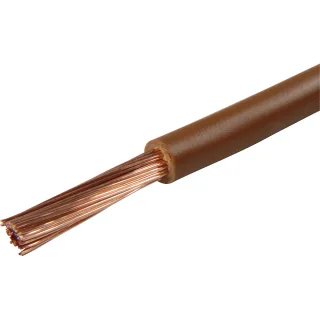HERTH&BUSS Kabel, FLY, 1x 6,0mm², 50m braun - 51275111007