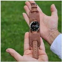 Renna Leather Smartwatch-Armband Samsung Galaxy 6 / 5 Echtes Leder Armband