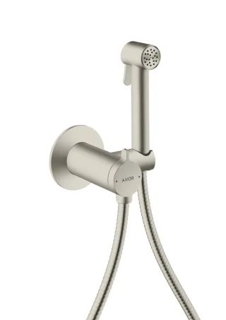 Hansgrohe Bidette Handbr. Axor Bidette Showers f.Mischwasser rund m.Schlauch 1250mm edelstahl optik 29242800