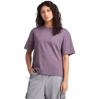 Timberland T-Shirt Kurzarm-Design, mit Rundhalsausschnitt, unifarben, aus Baumwolle