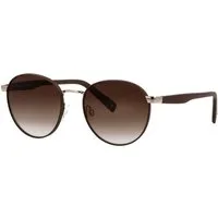BRENDEL eyewear Sonnenbrille goldfarbener Einfachsteg