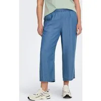 ONLY CARMAKOMA Culotte CARCHARIS LIFE CULOTTE PANTS CC PNT Sommerhose, im Denim Look