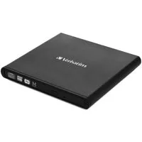 Verbatim Mobile DVD-Brenner USB 2.0 light Version DVD-Brenner (USB 2.0, DVD 8x/CD 24x, Externer DVD-Brenner)