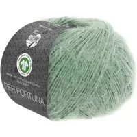 LANA GROSSA PER FORTUNA Häkelwolle, 190 m (flauschiges Kettengarn aus Bio-Baumwolle mit GOTS-Zertifikat), 50 g