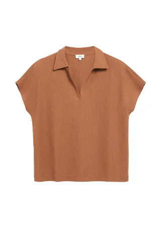 s.Oliver - Polo-Shirt braun - Gr. - 36