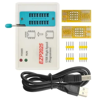 EZP2025 USB Drive-free High-Speed Programmer Support 24/25/93/95 EEPROM SPI FLASH Chips with BIOS Burning Function Auto