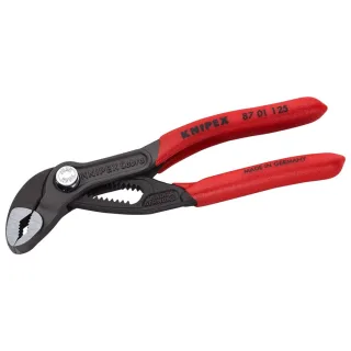 Knipex Wasserpumpenzange Cobra, 400 mm , poliert, mit rutschhemmendem Kunststoff, 125 mm