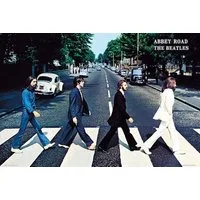 PYRAMID Poster Beatles Poster Abbey Road 91,5 x 61 cm