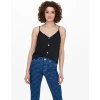 ONLY Trägertop ONLNELLY LIFE BUTTON SINGLET SOLID NOOS