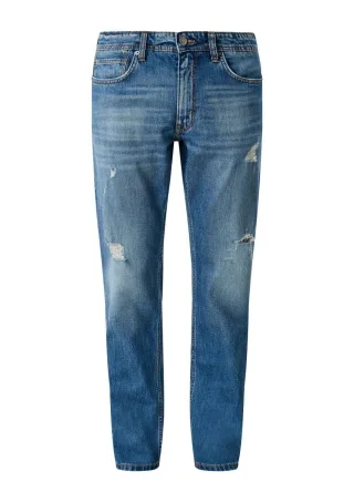 s.Oliver Red Label - Regular: Straight leg-Jeans - York blau - Gr. - 34
