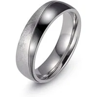 Firetti Trauring Schmuck Geschenk "LIEBE" mit Vertiefung, ca. 7,0mm breit